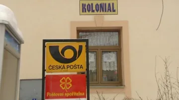 Výdejní místo České pošty v Ošelíně