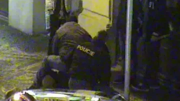 Záběry bezpečnostních kamer z centra Prahy