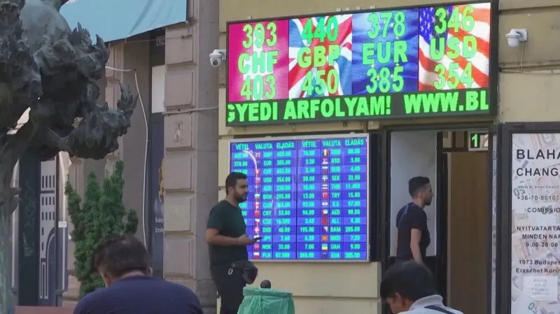 Směnárna v Maďarsku