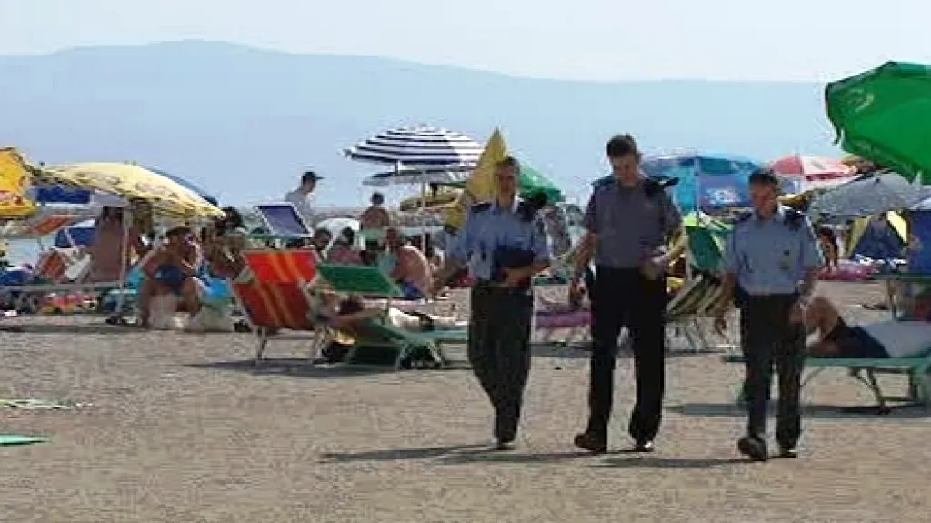 Čeští policisté v Chorvatsku