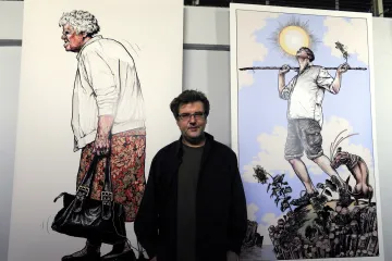 Zemřel výtvarník Pavel Reisenauer, známý svými kresbami pro týdeník Respekt