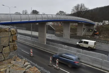 Část velkého městského okruhu v Brně je hotová. Následovat bude tunel pro tramvaje