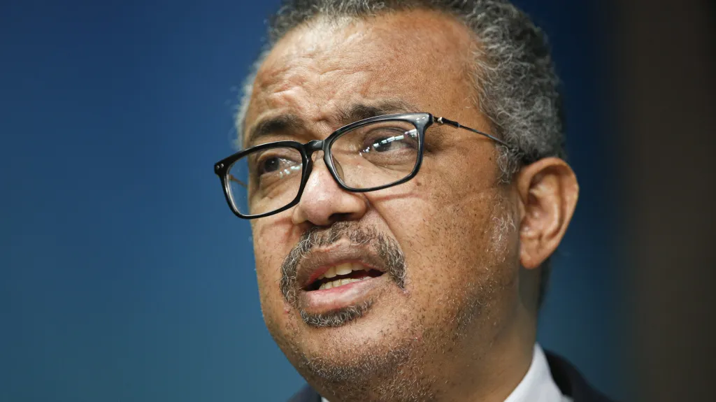 Šéf WHO Tedros Adhanom Ghebreyesus
