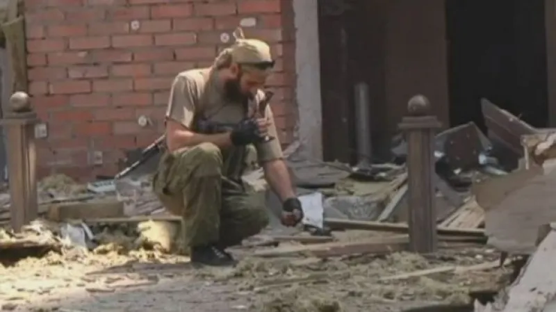 Záběry z Doněcku po ostřelování