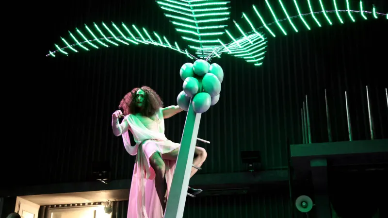 Karel Dobrý jako motýlice Iris