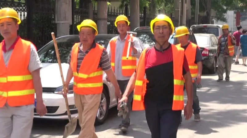 Čínští dělníci