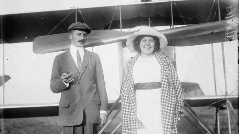 Božena Laglerová na snímku z roku 1913