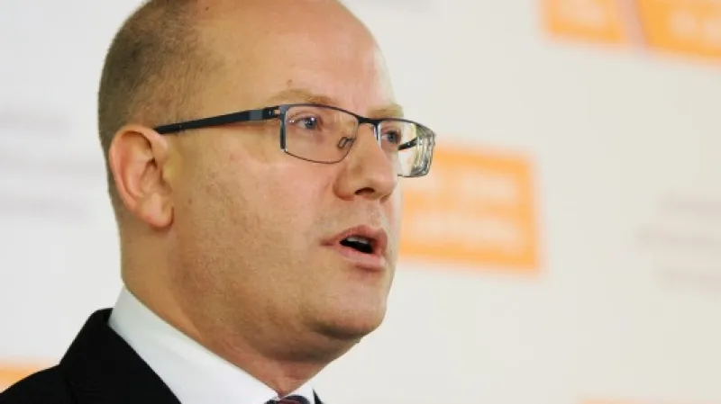 Bohuslav Sobotka ohlašuje, které ministry vymění,  Autor: Ondřej Deml,  Zdroj: ČTK