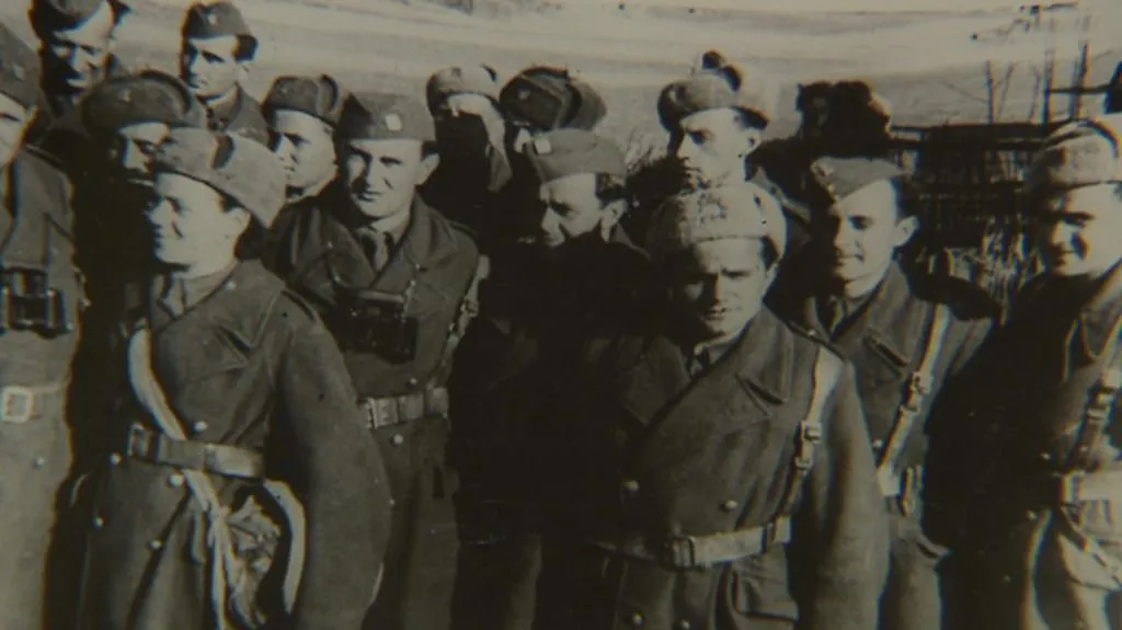 Českoslovenští vojáci na východní frontě