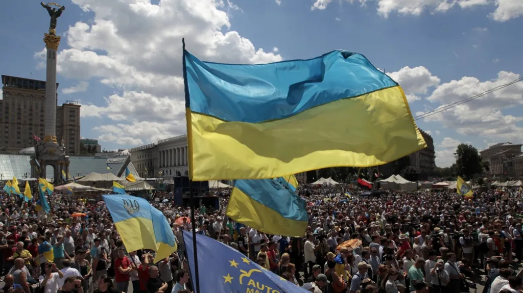 Kyjevský Majdan v době vyhrocených vášní