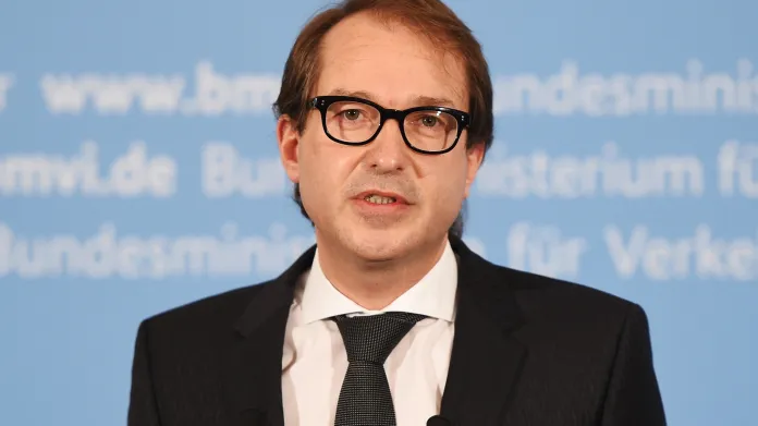 Německý ministr dopravy Alexander Dobrindt (CSU)
