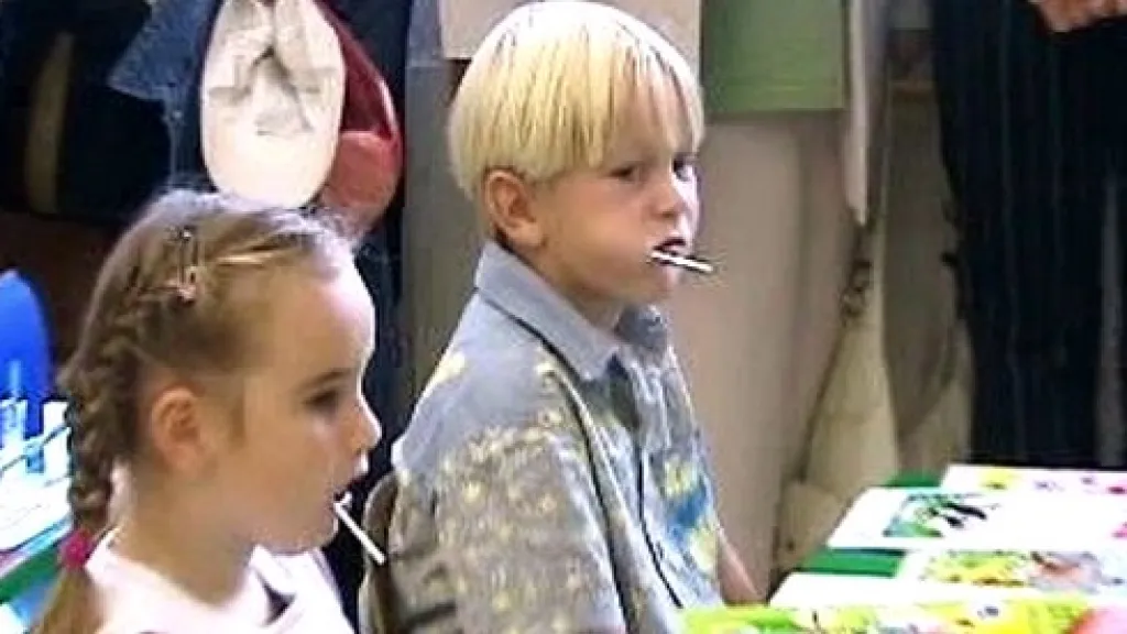 První den v lavici lízátka výjimečně povolena.