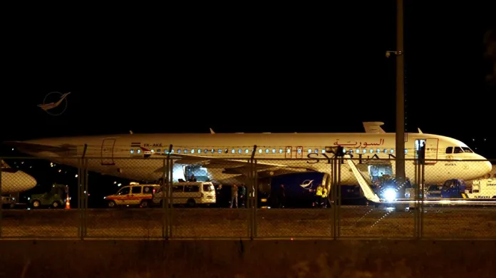 Letadlo zadržené v Turecku