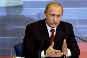 Putin dnes podpořil prezidentského kandidáta Jednotného Ruska