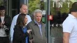 Dustin Hoffman po příjezdu do Karlových Varů
