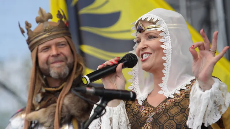 Král a královna Pálavského vinobraní