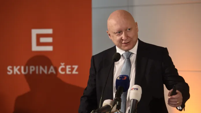 Předseda představenstva a generální ředitel ČEZu Daniel Beneš