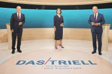 Kdo se stane německým kancléřem? V předvolební debatě bodoval u diváků Scholz