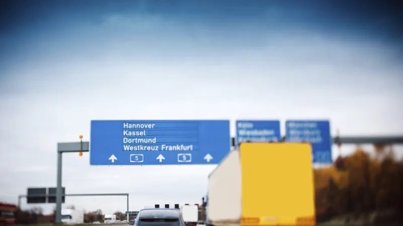 Německá dálnice