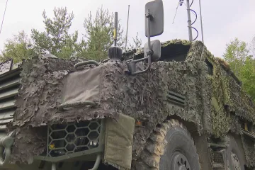 Čeští vojáci si vyzkoušeli nové obrněnce Titus v terénu