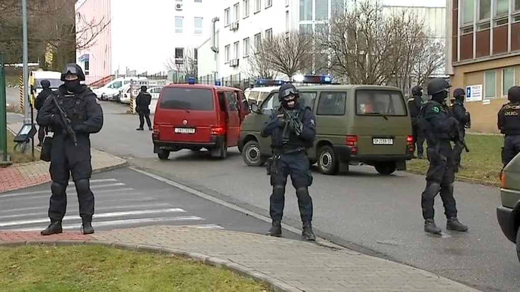 Bezpečnostní opatření před brněnským soudem