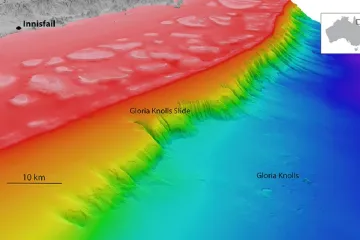 U pobřeží Austrálie se našly stopy po obřím sesuvu půdy, způsobil tsunami vysokou 27 metrů