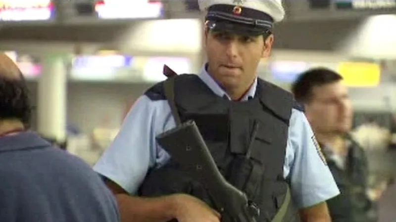 Německá policejní hlídka