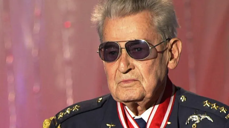 Imrich Gablech oceněný Cenou Paměti národa