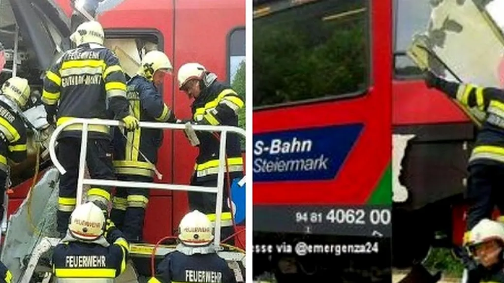 Srážka vlaků u Štýrského Hradce