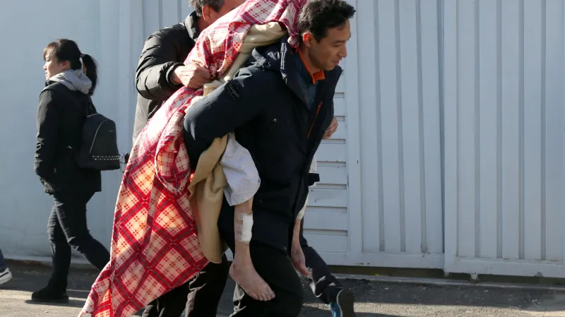 Požár nemocnice v Jižní Koreji