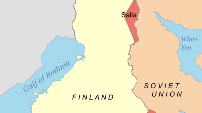Oblasti postoupené Finskem Sovětskému svazu