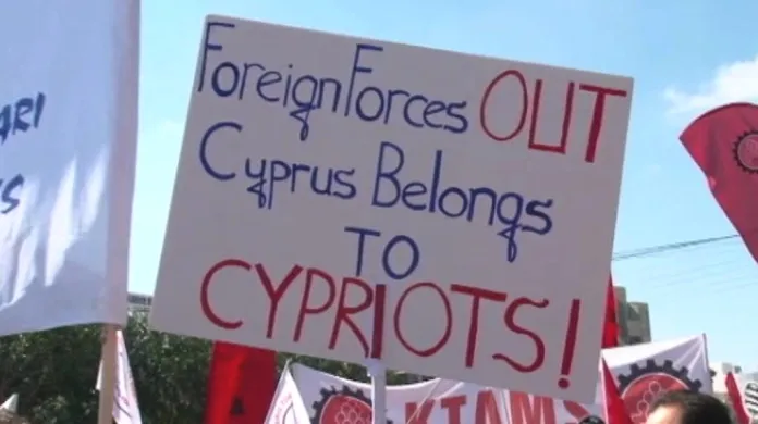 Protesty v severní části Kypru