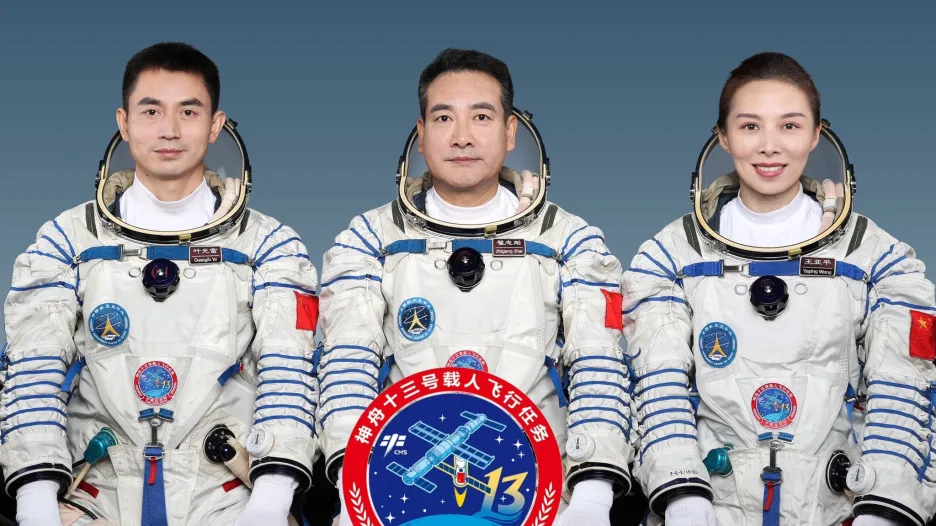 Posádka čínské kosmické mise