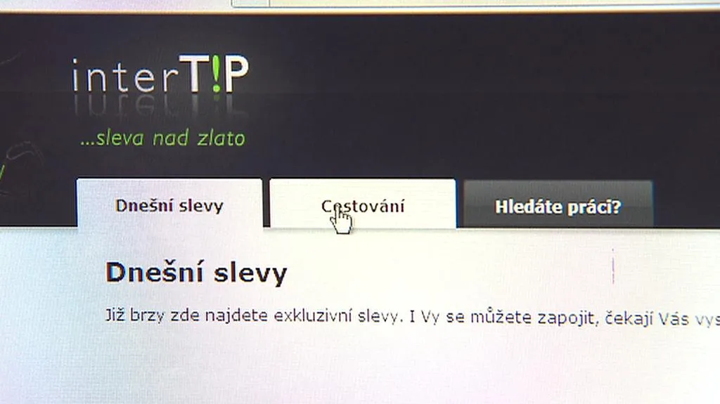 Slevový portál Intertip