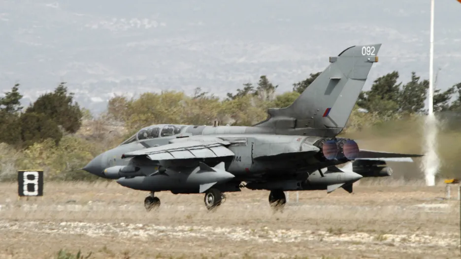Tornado britského letectva