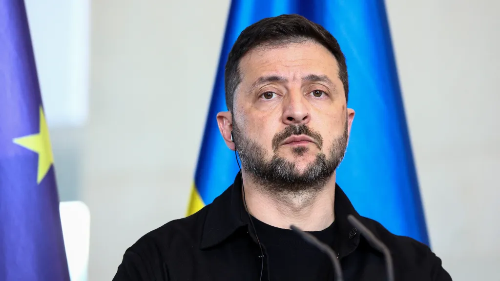 Ukrajinský prezident Volodymyr Zelenskyj