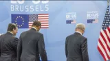 Události: Obama jednal v Bruselu o dalším postupu vůči Moskvě