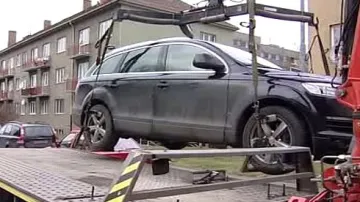 Odtahované auto