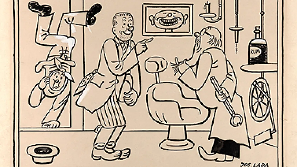 Josef Lada / U zubaře