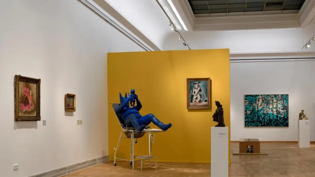 Z výstavy Radost v GVUO