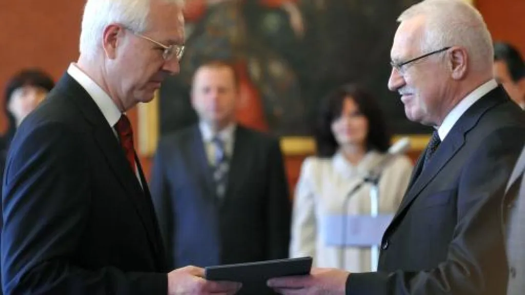 Václav Klaus jmenuje nového předsedu AV