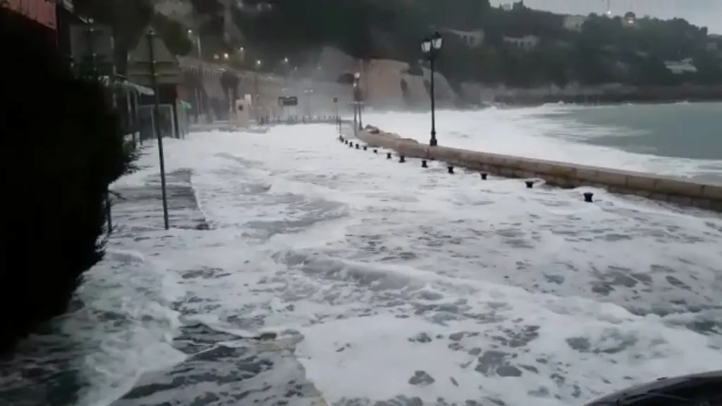 Záplavy v Villefranche-Sur-Mer
