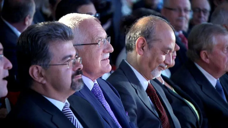 Václav Klaus v auditoriu