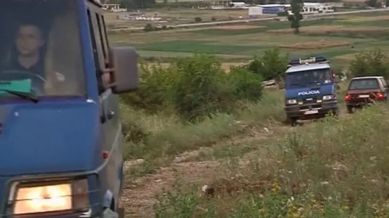 Policejní zátah v albánském Lazaratu