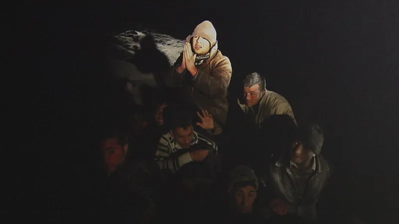 Z výstavy Migrantská Odyssea
