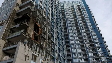 Dopady nočních ruských útoků na Kyjev (25. listopadu 2025)