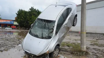 Povodně zaplavily Mexiko