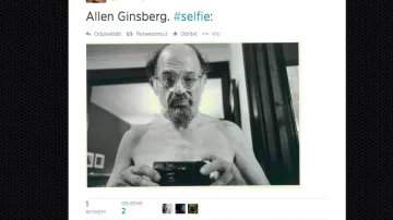 Selfie Allena Ginsberga