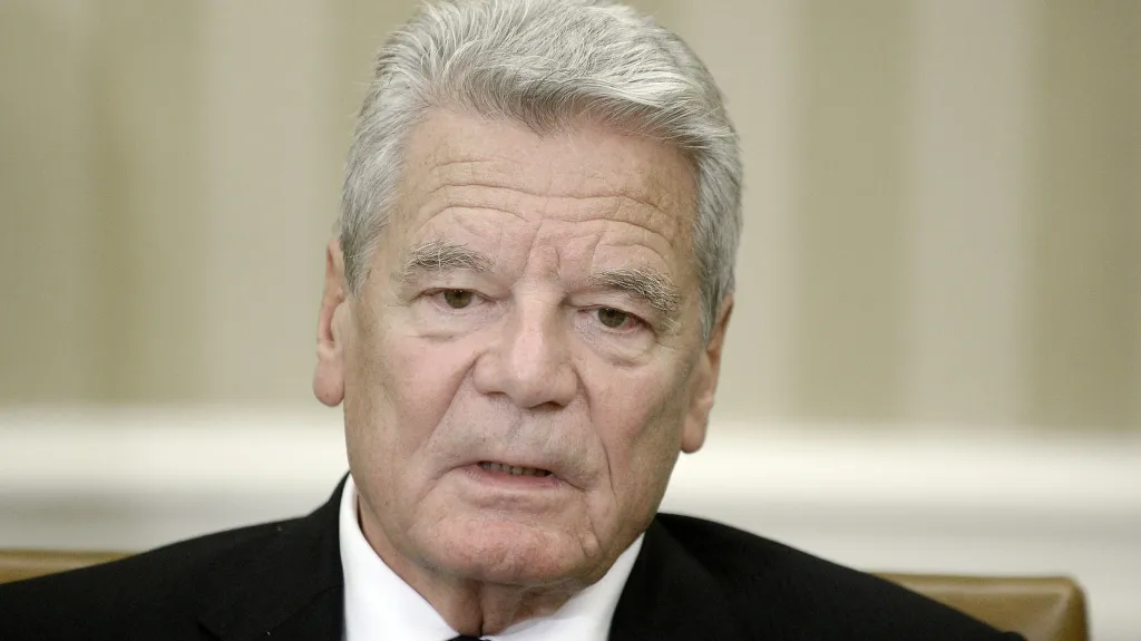 Joachim Gauck v Bílem domě