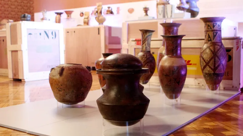 Ukradené archeologické předměty z Kolumbie